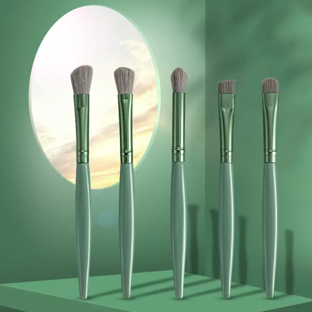 

5Pcs Makeup Brush Barrel Convenient Makeup Shabu Set Nose Shadow Brush Face Makeup Blush Brush Eye Makeup Brush Set with Case