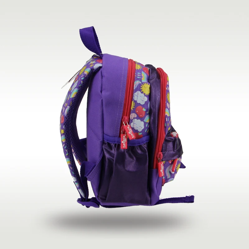 Australia Original Smiggle Children's Schoolbag Baby Shoulder Backpack Cute White Cloud Unicorn Purple 1-4 Years Old Small Bags