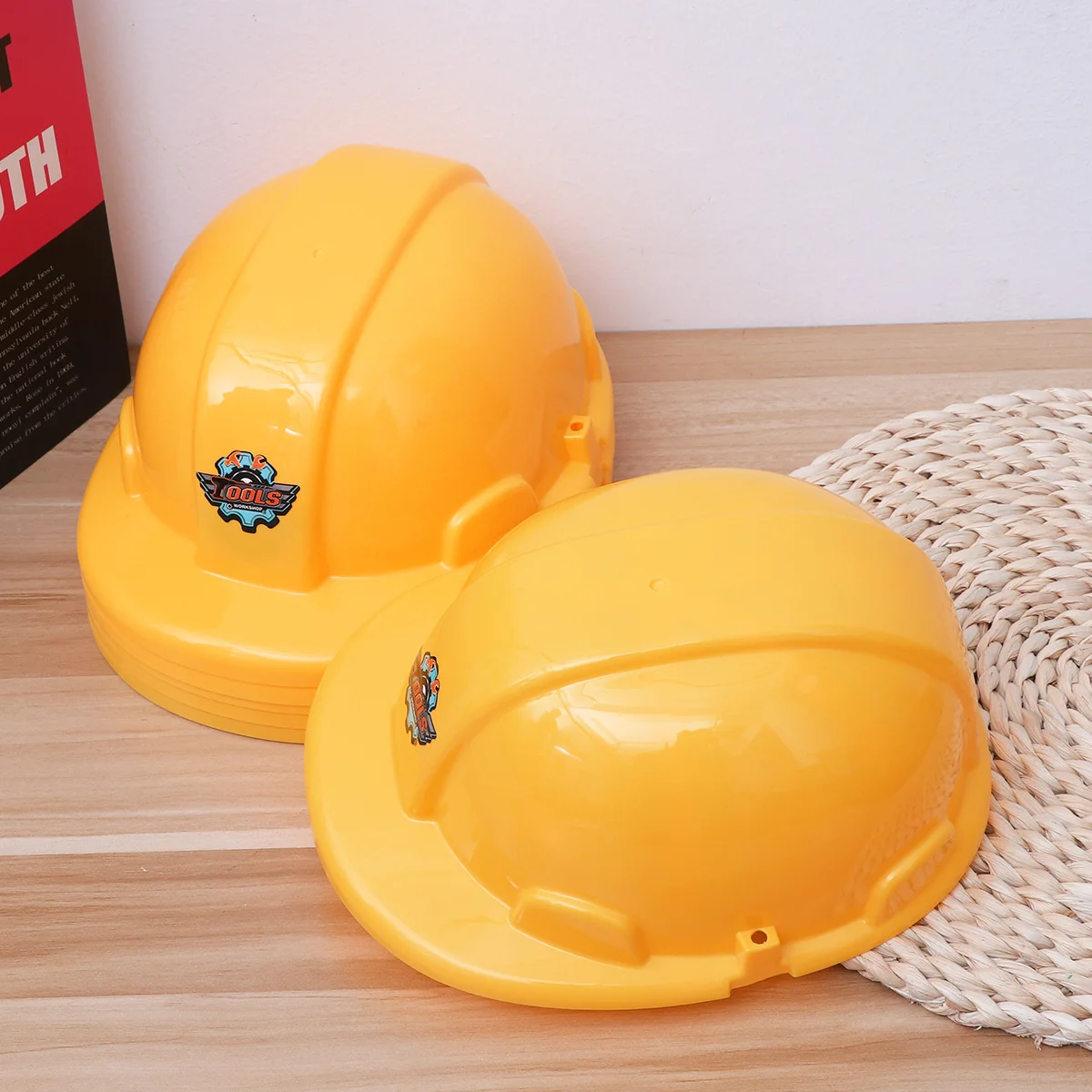 

6pcs Kids Simulation Engineering Safety for Children (Yellow)