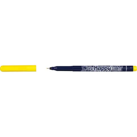 Ручки капиллярные (линеры) 12 ЦВЕТОВ CENTROPEN &quotHappy Liner" линия письма 0 3 мм 2521/12 2 2521 1202