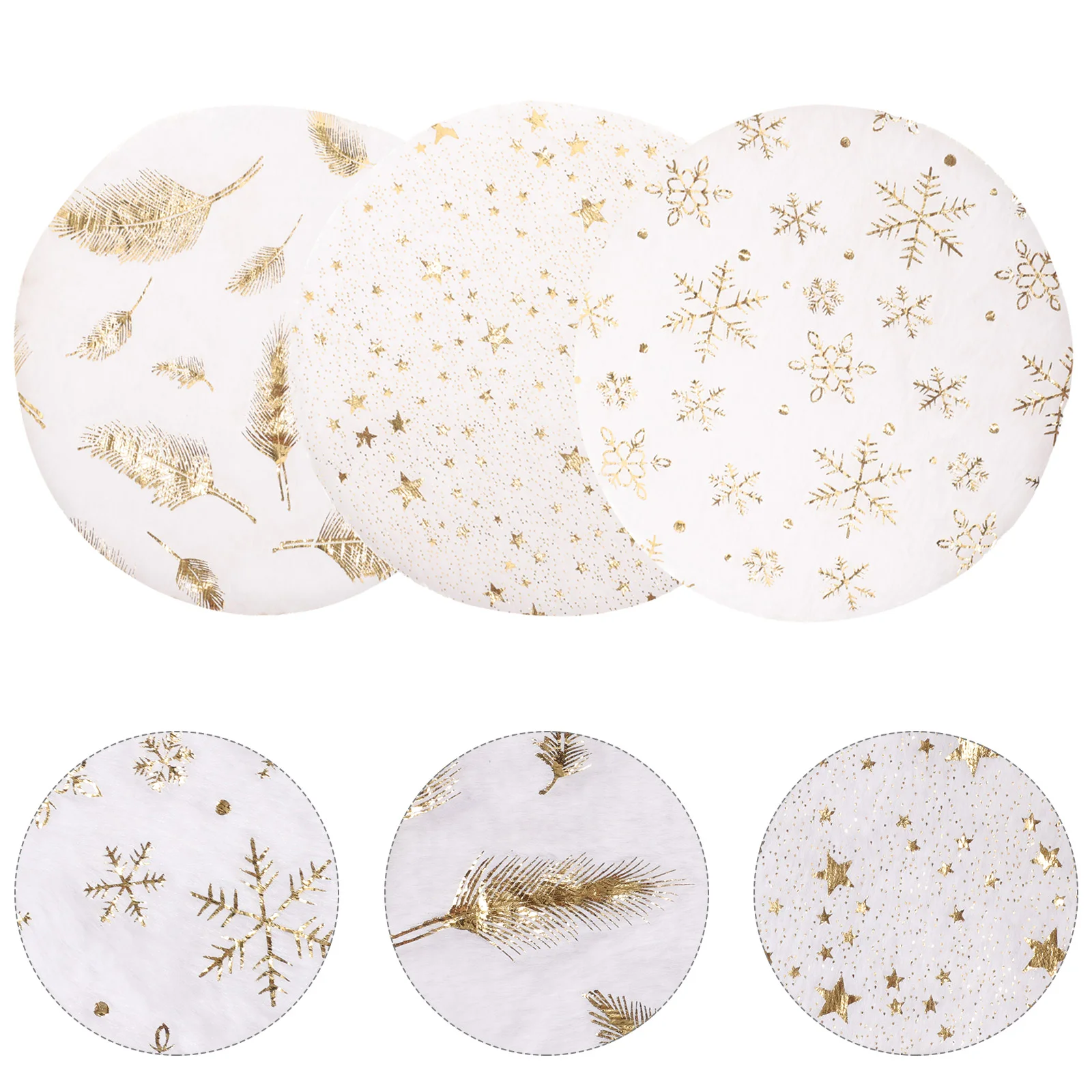 

6 Pcs Mini House Rug Small Accessories Decorate Miniature Carpet Ornament Plush Craft