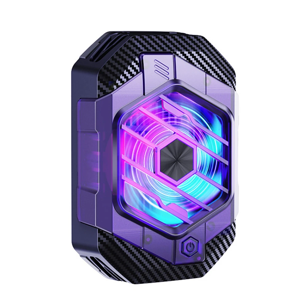 

Universal Silend Cooler Fan High Power Semiconductor Heat Sink Magnetic Suction/ Back Clip Radiator for Phone/Tablet