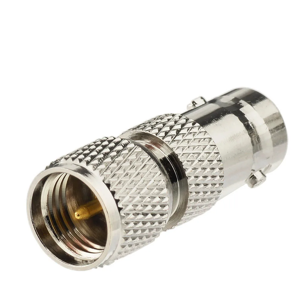 

Superbat Mini-UHF к BNC адаптер Mini-UHF Male к BNC Female прямой RF коаксиальный разъем
