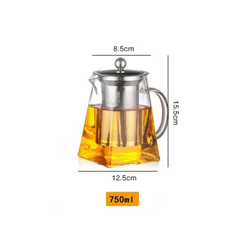 

Стеклянный чайник Infuer 350/550/750 мл