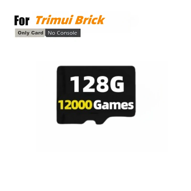TRIMUI BRICK TF-карта портативная игровая консоль предварительная установка Plug &amp Play