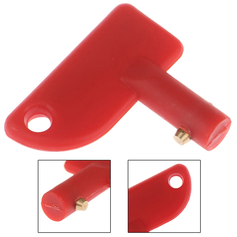 

1 шт., автомобильный переключатель для отключения аккумулятора, с ключом съемника, 2 стойки, 4,8*4,3 см/1,9*1,7 дюйма