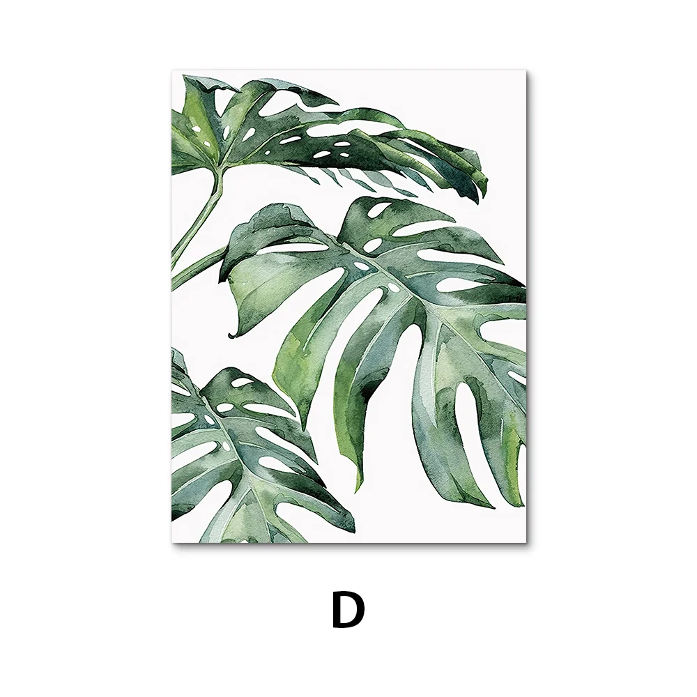 

Живопись на холсте Monstera