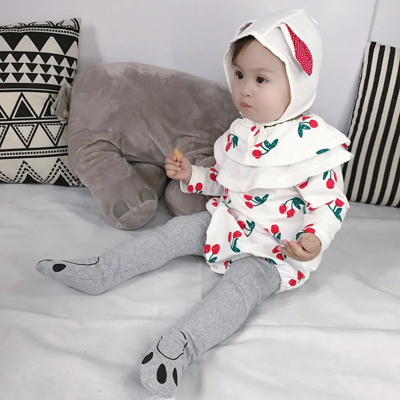2022 Autumn Newborn Infant Baby Girls Romper Full Sleeve Infant Playsuit Jumpsuit Overalls Onepiece Baby Clothing