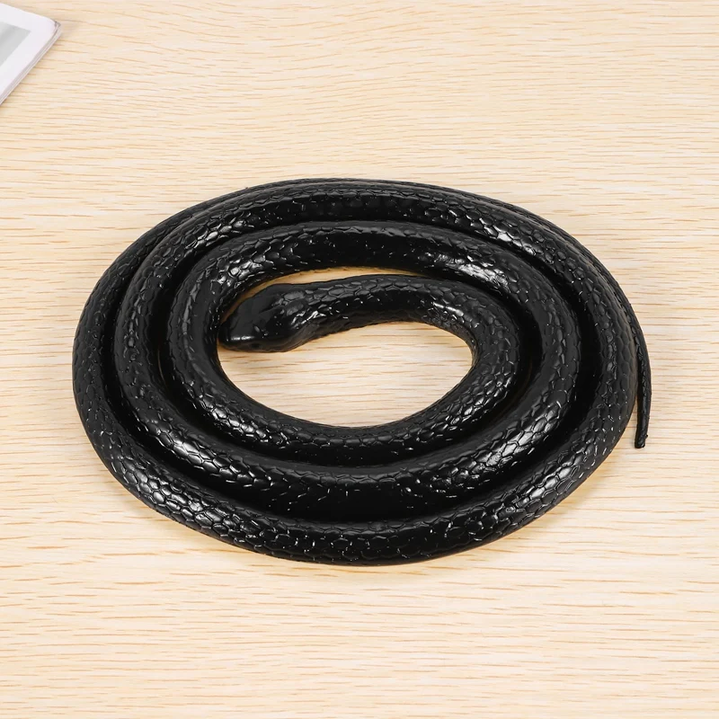 Реалистичные резиновые игрушки 1 3 м поддельные змеи реквизит для сафари шутка на