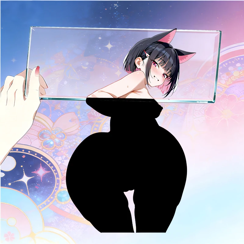 

EARLFAMILY Blue Archive Kyouyama Kazusa: Наклейки для стайлинга авто, виниловые наклейки с изображением кошки-лоли, защита от царапин, виниловая пленка для автомобиля