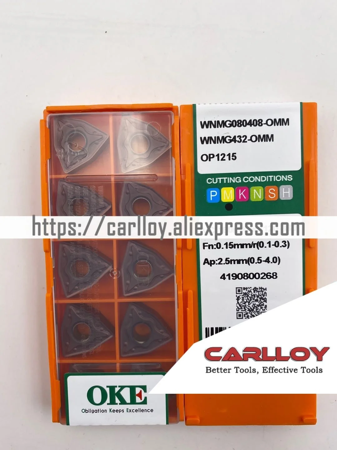 

Oke wnmg080408-omm op1215 pre auction inquiryOKE Carbide Cutting Tools