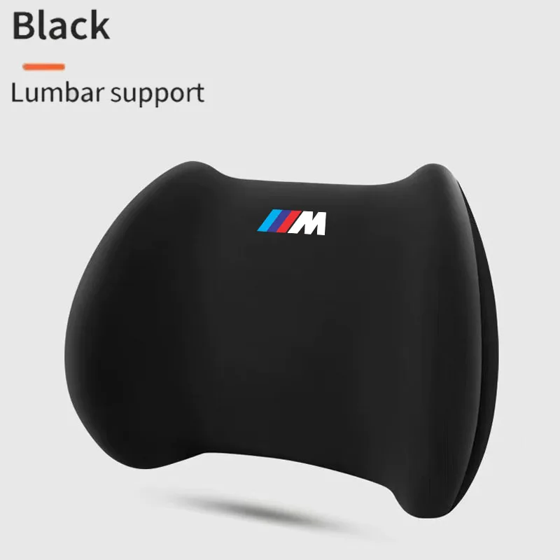 

Car Lumbar Support Headrest Neck Pillow Support For BMW M E34 E36 E60 E90 E46 E39 E70 F10 F20