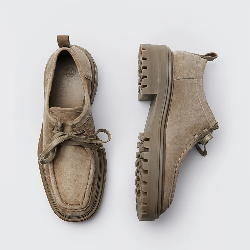 

Женские туфли-оксфорды из натуральной кожи, на плоской подошве