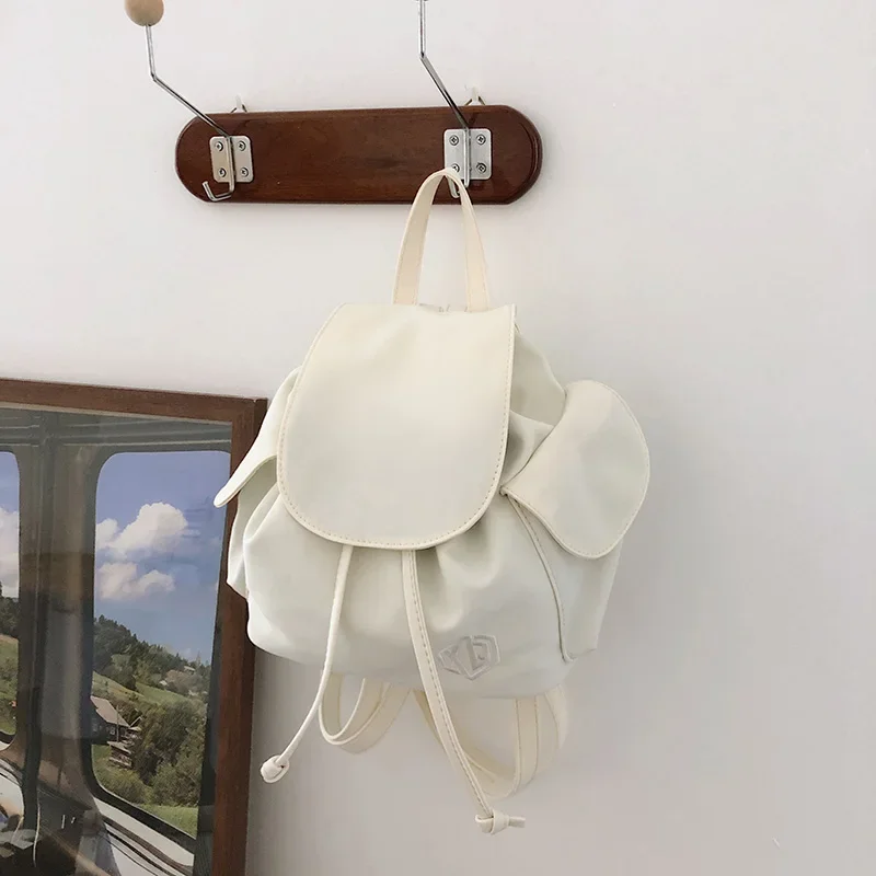 Твердый водонепроницаемый нейлоновый модный рюкзак на шнурке большая