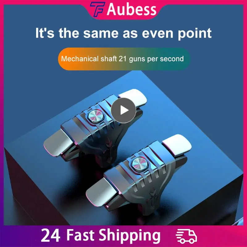 

Abs Long Service Life Pubg Mobile Game Controller Light Weight Gamepad Aim And Shoot Button Protect Your Phone L1r1 Brand New