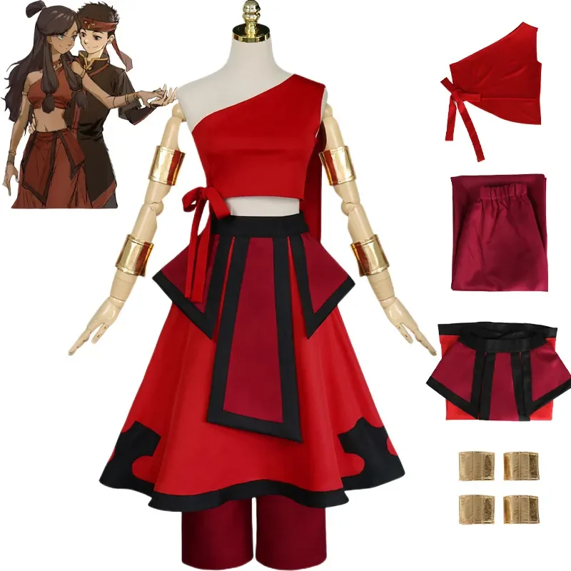 Аниме Katara Fire Nation Косплей