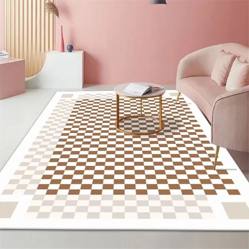 

Modern Carpet Anti-skid Elegant Artistic 3D Steric Printing Mat Soft Rug Luxury Decor For Home Parlour LivingRoom Bedroom Mat