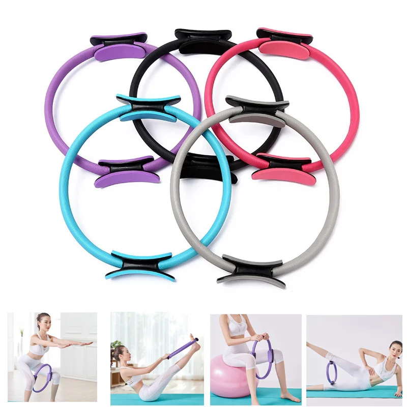 

Yoga Pilates Circle Fitness Sport Ring Wheel Body Building Exerciser Outdoor Home Gym Accessories Dropshipping