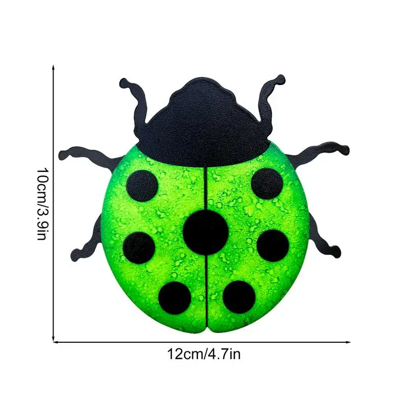 Украшения в виде божьей коровки красочная металлическая фигурка божья коровка