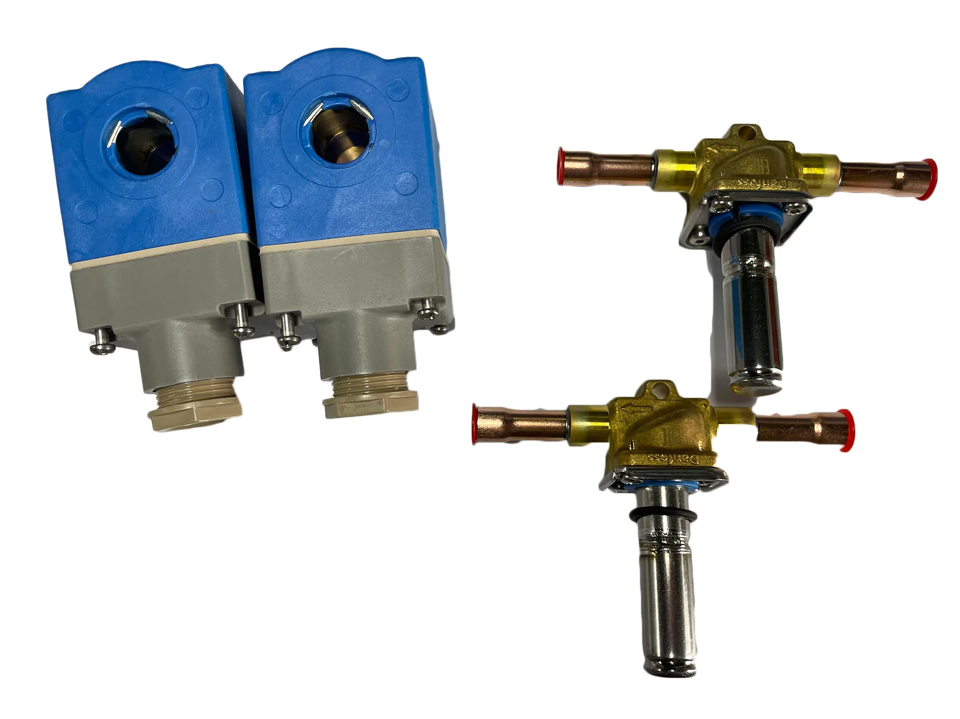 Electronic valves. Electronic valves. L. Danfoss electric expansion valve ets 6-10. терморегулирующий клапан ets 50c.