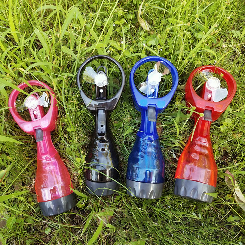 

Электрический вентилятор для отдыха на природе, кемпинга, путешествий, портативный мини-вентилятор с распылителем воды, практичный Вентиля...