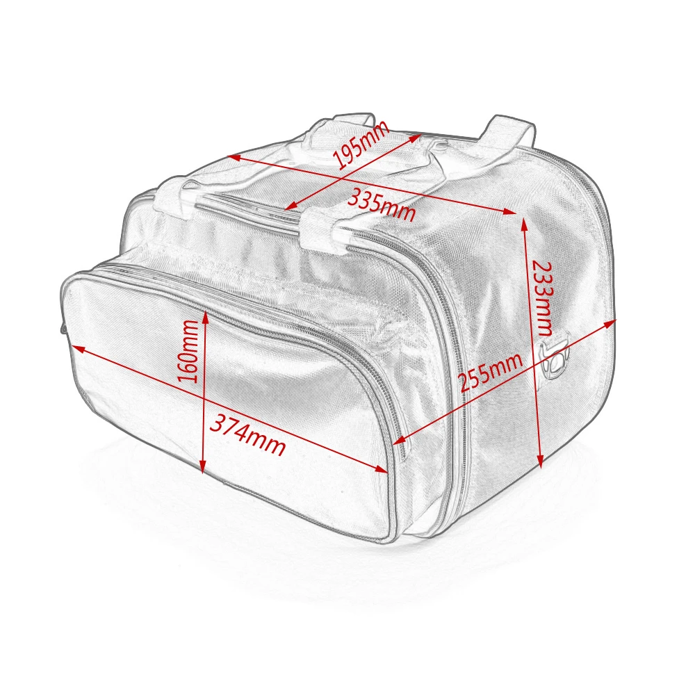 Для Ducati Multistrada 1200 от 2015 1260/950 S 2017 сумка для хранения на мотоцикле чемодан боковая