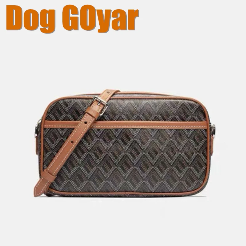 

Сумка для фотоаппарата DOG GOYAR A +++++, сумка для зубов, кожаный мессенджер унисекс, портфель на плечо, тоут