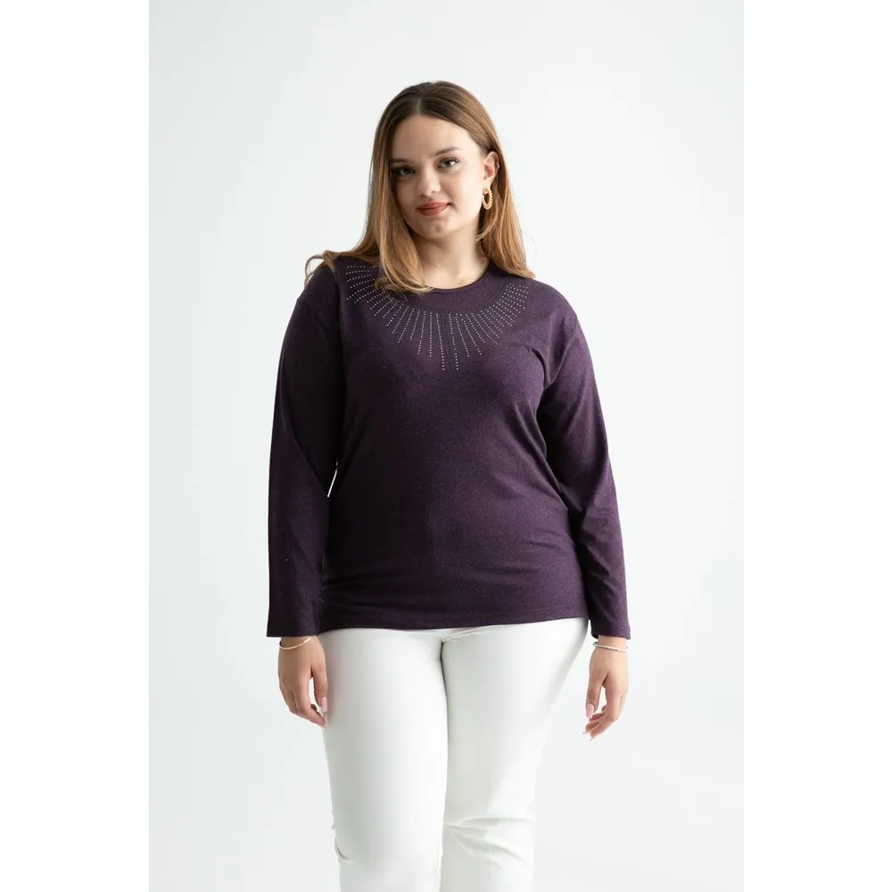 

Dorlie Female Large Size Blouse 2524