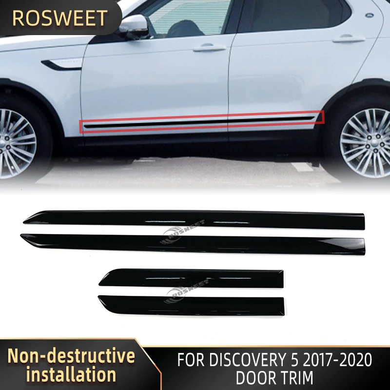 

Car Side Door Moulding Trims Decoration For Discovery 5 2017-2020 L462 Body Stripe Sticker Car-styling Accessories