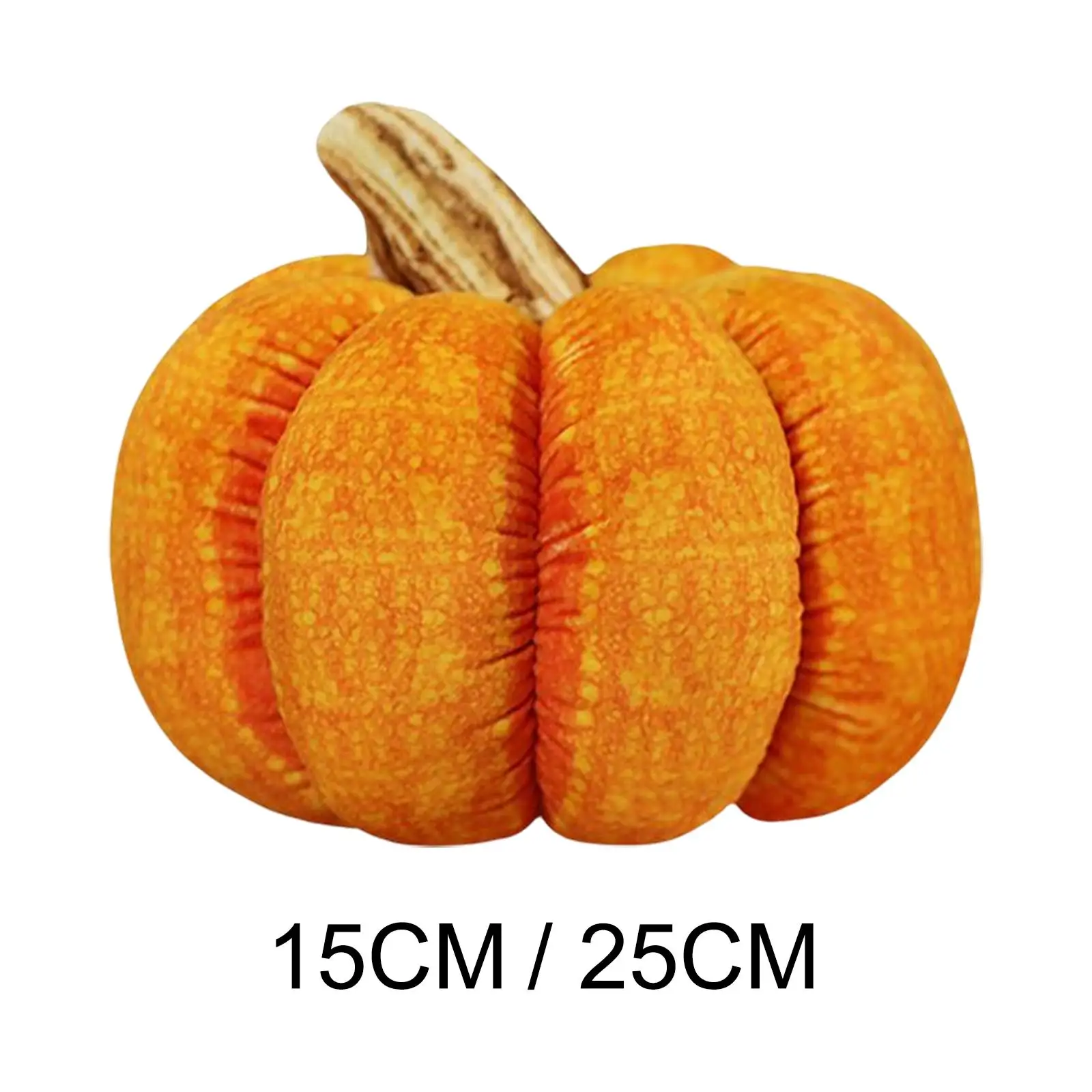 

Simulation Pumpkin Shaped Throw Pillow Halloween Pumpkin Doll Decoration