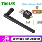 Wi-Fi беспроводная сетевая карта USB 2,0 150M 802,11 bgn, адаптер локальной сети со стандартом памяти для ноутбука, ПК, мини Wi-Fi донгл
