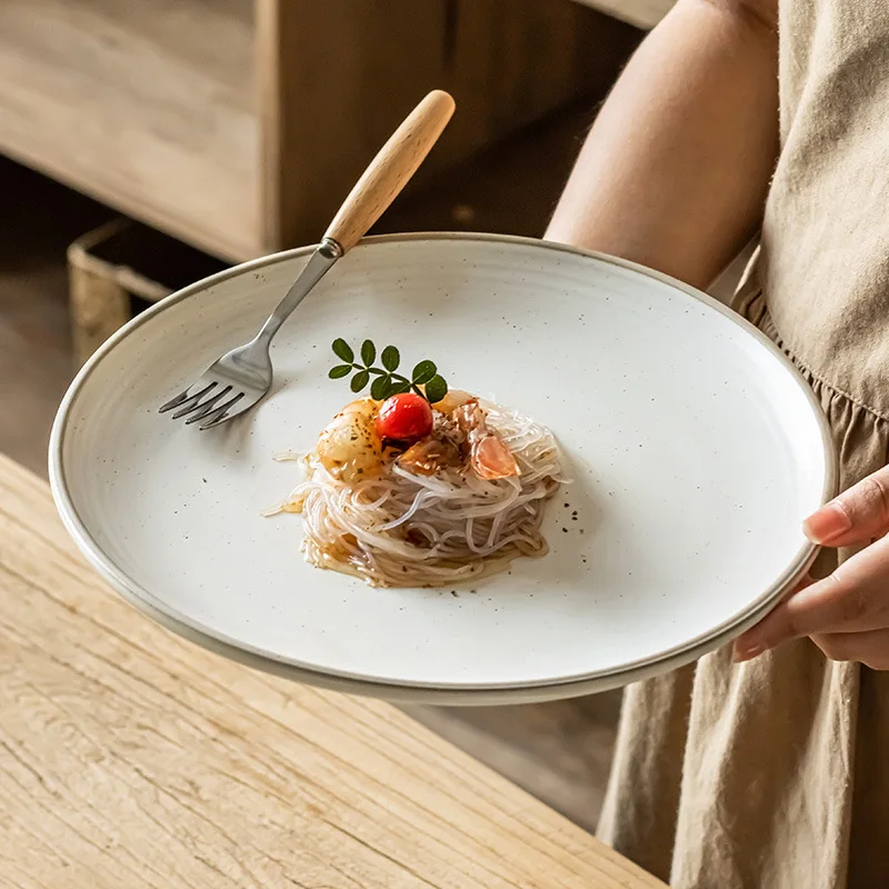 Посуда для одного человека керамические бытовые салатницы ценные тарелки