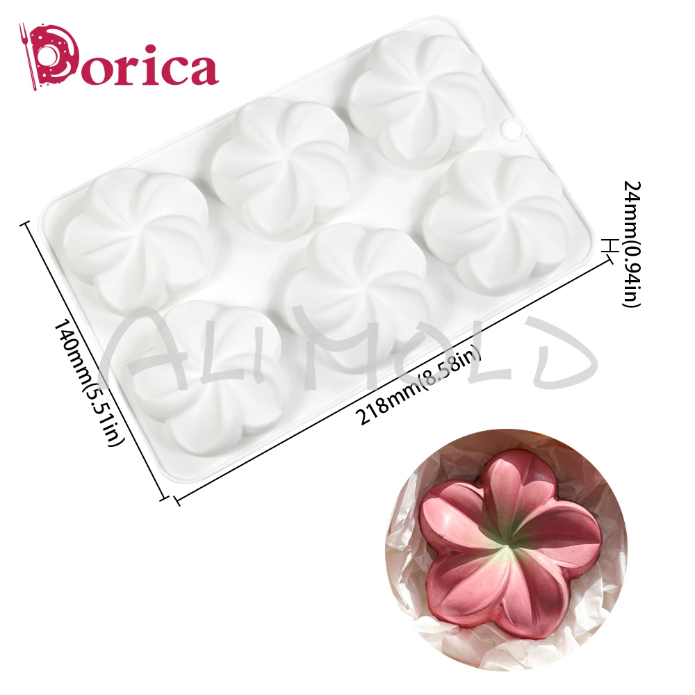 

Форма для цветов из пищевого силикона