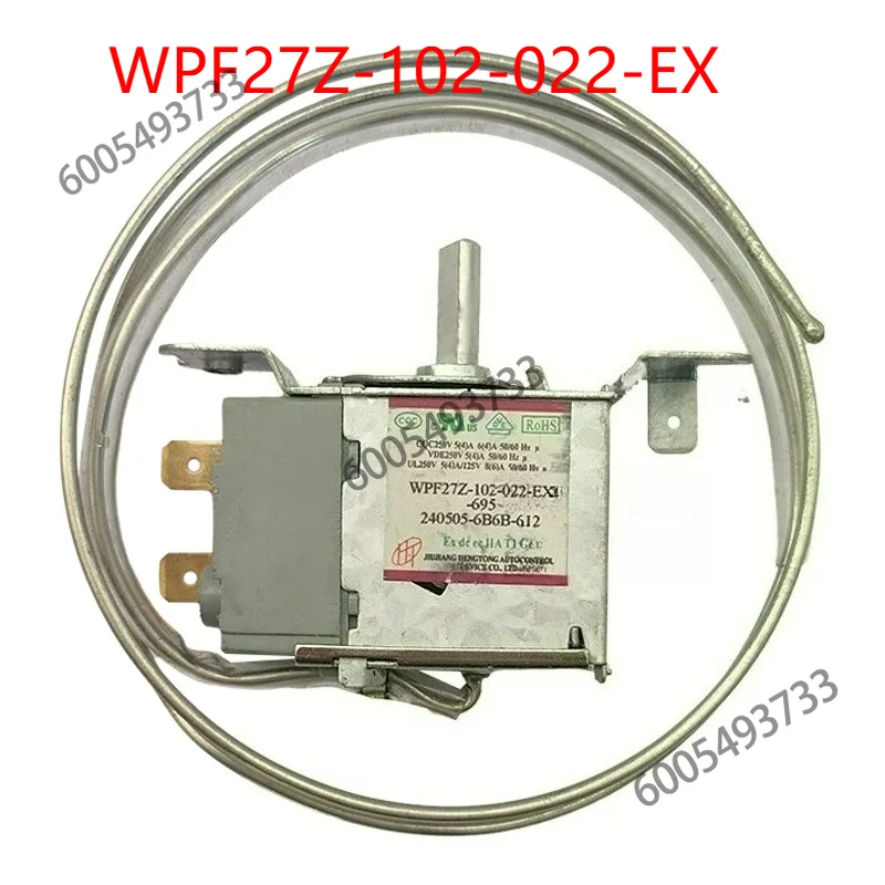 Фото Термостатический датчик WPF27Z‑102‑022‑EX для холодильника, морозильной камеры, витрины. Полностью протестированные запасные части. №1
