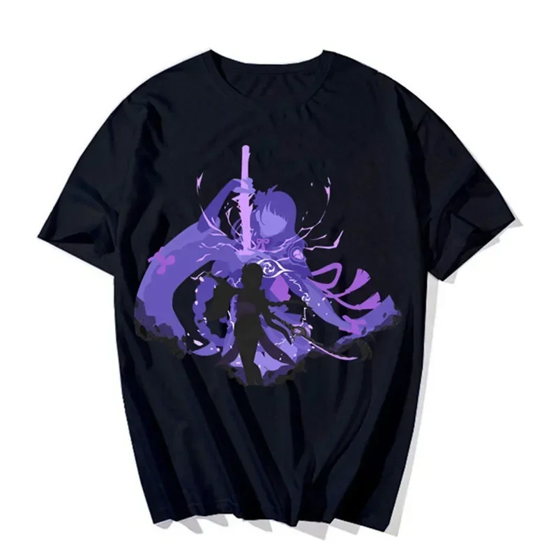 Женская футболка с принтом Genshin Impact мультипликационным Albedo Yan Fei Hu Tao графическая