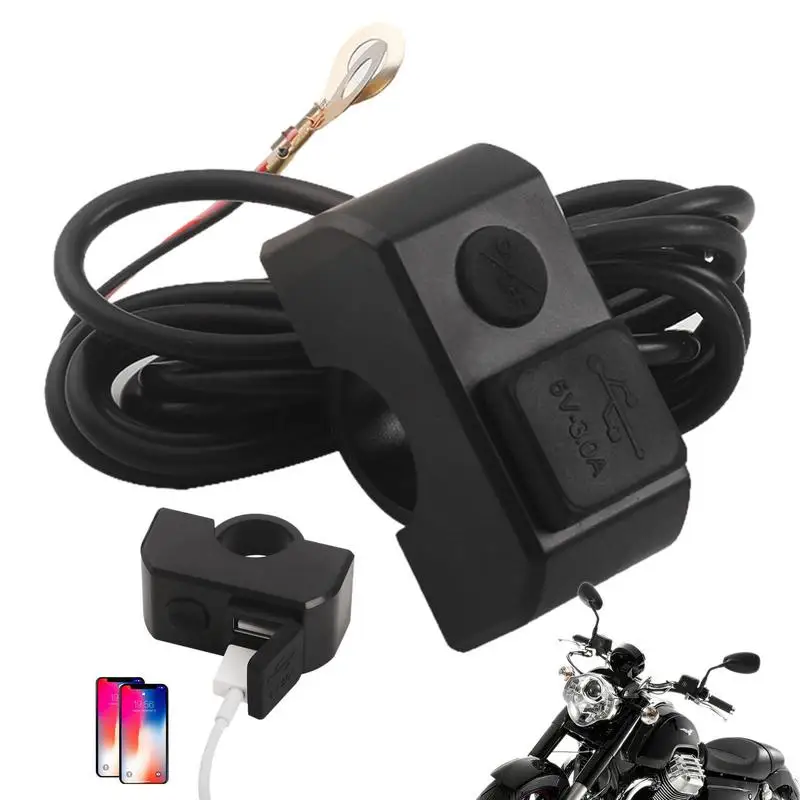 

Зарядное устройство для мотоцикла с двумя USB-портами, 3 А
