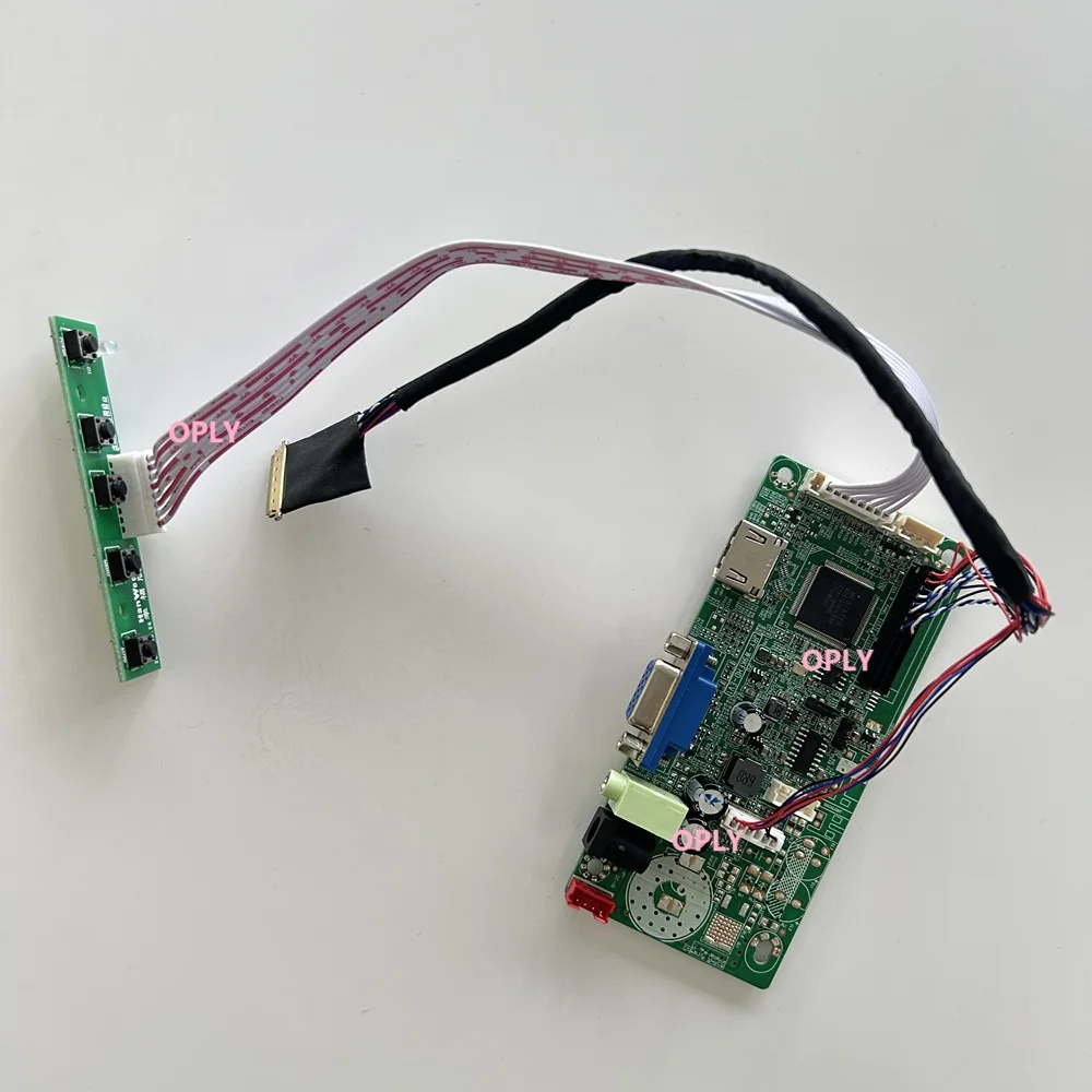Комплект платы контроллера 58C HDMI-совместимый VGA для B140XW01 V8 V9 V0/V1/V2/V3/V6/VB/VC 1366X768