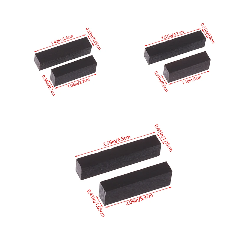 2 шт./компл. гайка для скрипки из черного дерева альта виолончель седло двойные