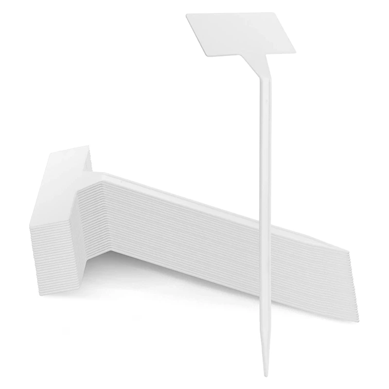 40 шт. этикетка для уличных растений водонепроницаемые пластиковые бирки Т-типа