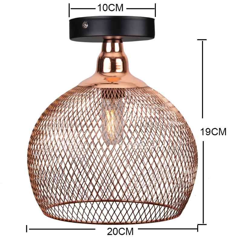 

Потолочный светильник GemSpark, скандинавский, розовый золото