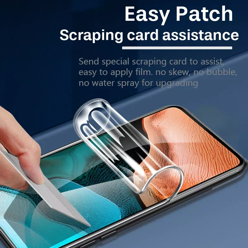 900D Hydrogel Film For Xiaomi Redmi K20 K30 Note 9 9S Pro Max Screen Protector For Redmi Note 7 8 Pro 8T Soft Film Not Glass