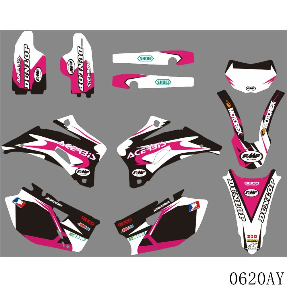 

Graphics Decals Stickers Background Custom Number For Yamaha WR250F 2007-2014 WR450F 2007-2011 WR 250F 450F WR250 WR450 F
