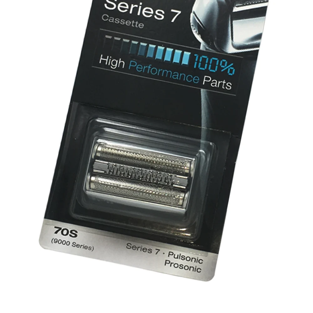 Foil & Cutter Head Cassette Fit For BRAUN Series 7 70S 790cc-4 720-4 760cc-4 7865cc 7899 720/740/750/760 Shaver/Razor Mesh Grid
