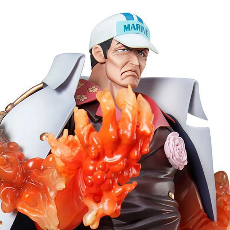 

Фигурка саказуки адмирала лавы Bandai из одной части, Большая Стоящая ПВХ Модель, коллекционная фигурка, декоративные игрушки, подарки 27 см