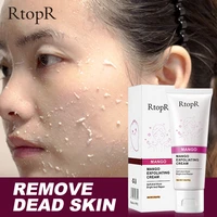 face exfoliating cream cleanser deep cleansing peeling foam facial whitening moisturizing face scrub remove acne oil control 40g