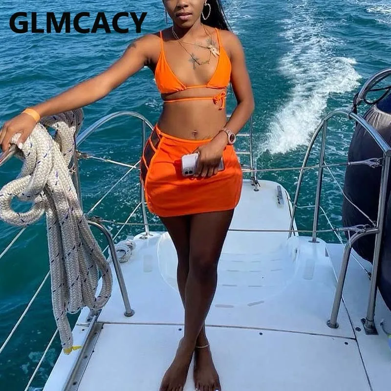 

Women Summer Two Piece Beach Suits Sexy Bikini Set