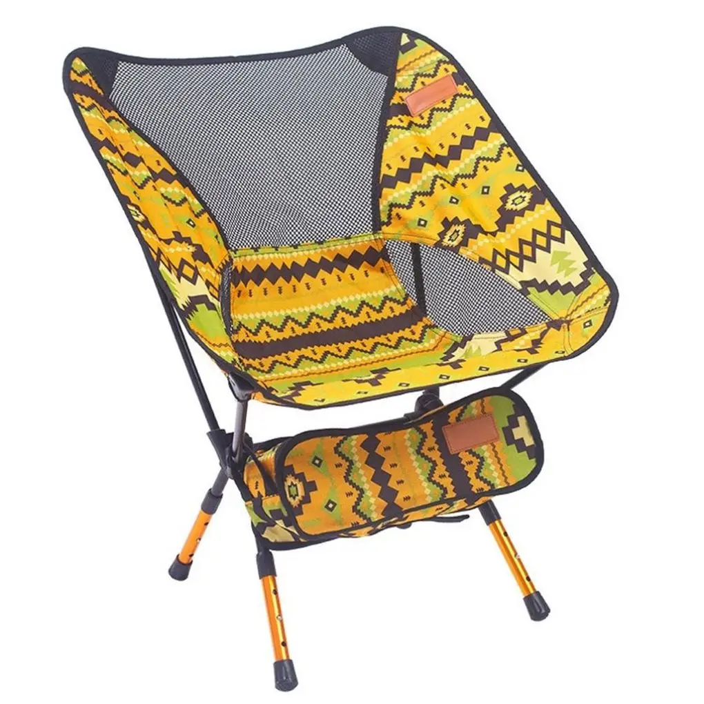 

Portable Outdoor Lightweight Aluminum Alloy Foldable Picnic Camping Chair Fishing Camping Stool