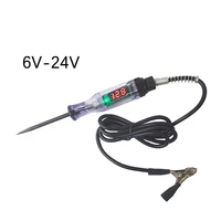 dc car scanner car truck voltage circuit tester car test voltmet long probe pen light maint system detector probe test lights