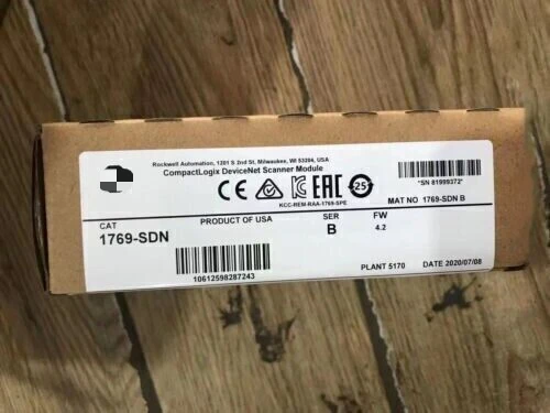 Новый герметичный модуль сканера DeviceNet 1769-SDN SER B CompactLogix, бесплатная доставка (art.: 3920ca2cb1d35) - 3920ca2cb1d35