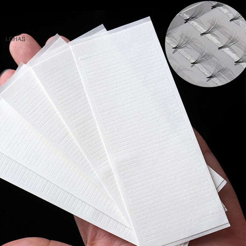 Ленты клейкие для наращивания ресниц 5 шт.